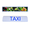 Taxi-Dach-Zeichen-kundenspezifisches Auto Topper Signs 20W des freien Raumes P7 LED